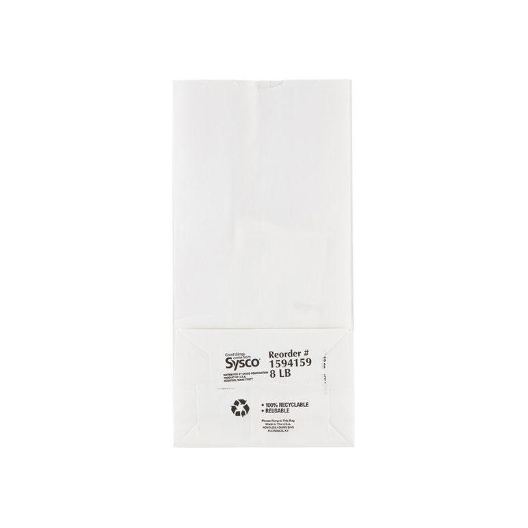 Bag Paper White 8 Pounds