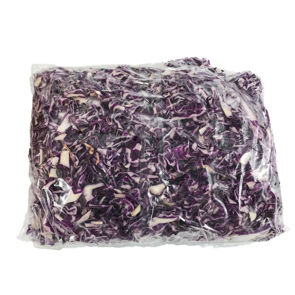Cabbage Red Shredded Fresh