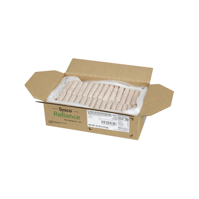 Sausage Pork Link A C Raw Mild