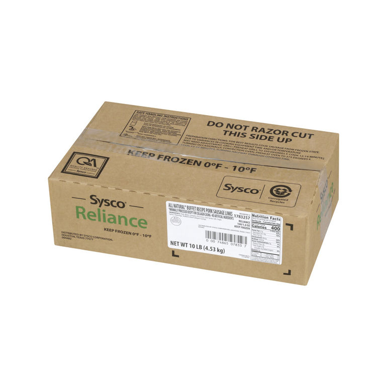 Sausage Pork Link A C Raw Mild