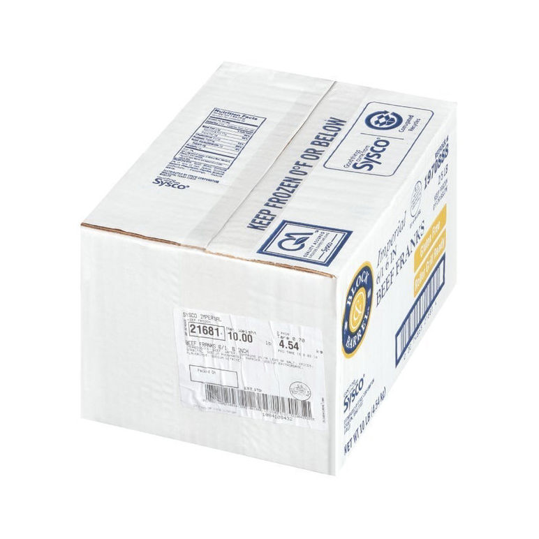 Frankfurter All-beef 6 Per Pound 6 Inch