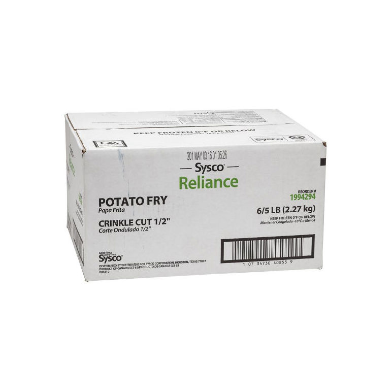 Potato Fry Crinkle-cut 1/2"