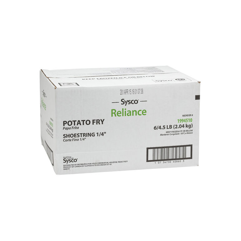 Potato Fry 1/4" Shoestring