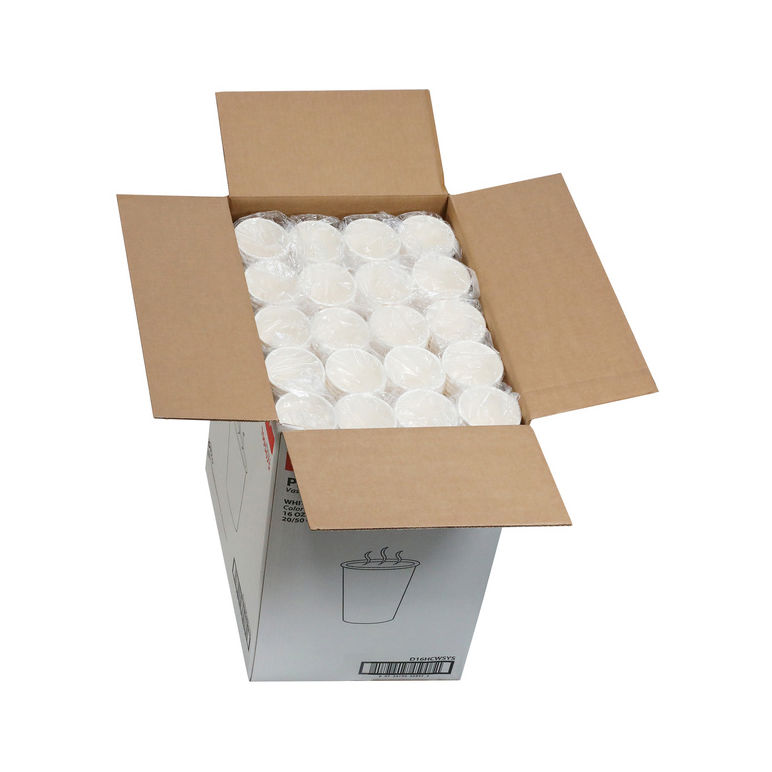 Cup Paper Hot White 16 Ounce