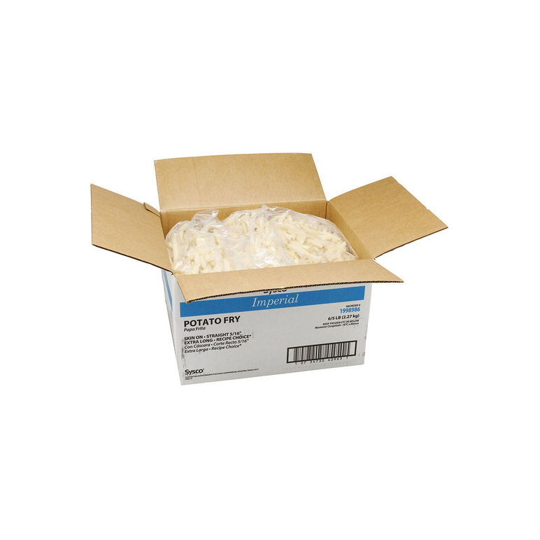 Potato Fry Skin-on 5/16" Extra Long Recipe Cho