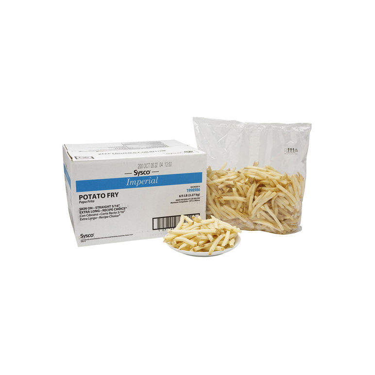 Potato Fry Skin-on 5/16" Extra Long Recipe Cho