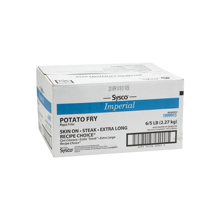 Potato Fry Steak Skin-on Extra Long Recipe Cho