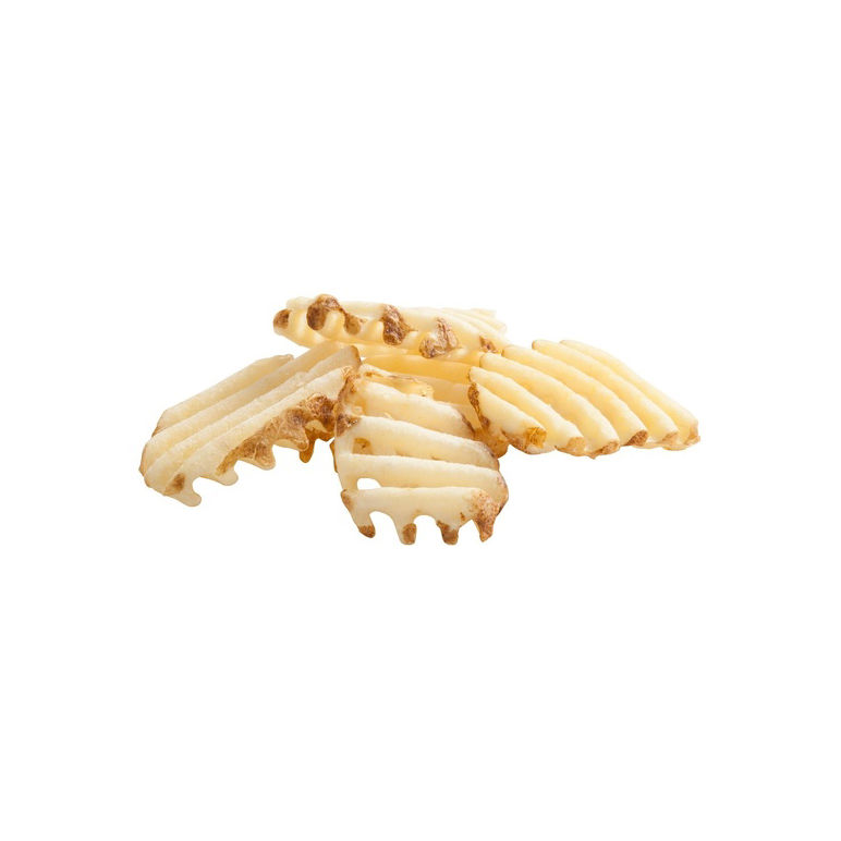 Potato Fry Skin-on Waffle