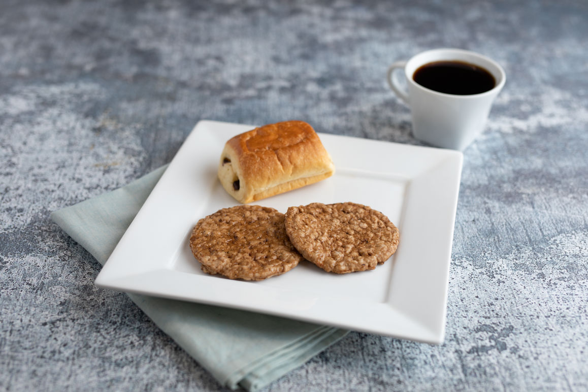 Sausage Pork Patty Cooked Mild Child Nutrition