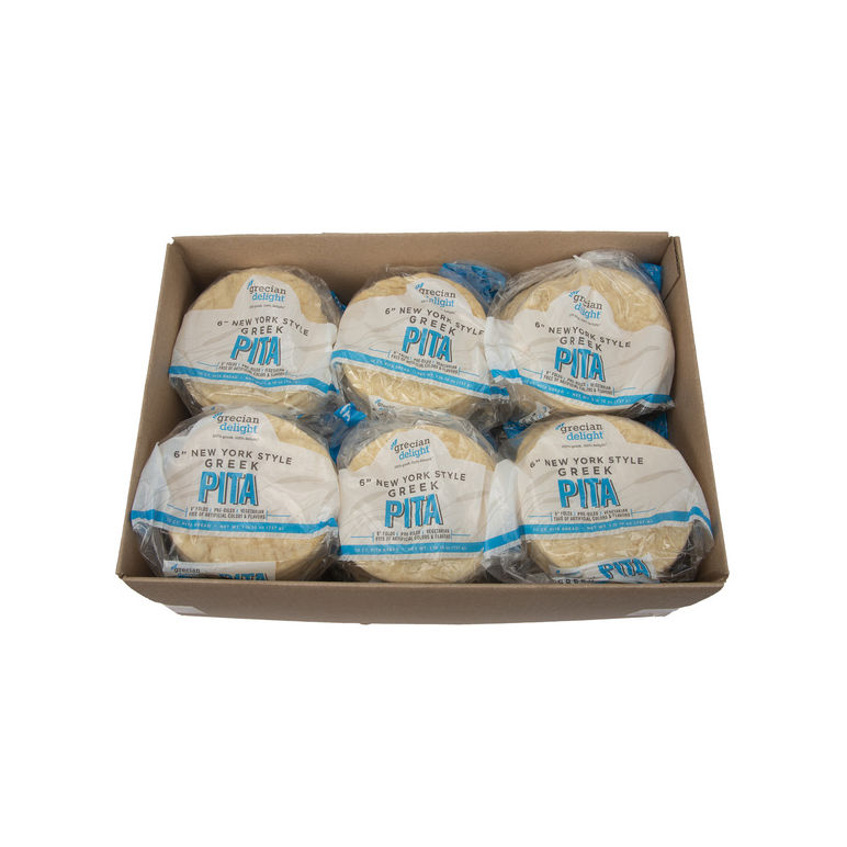 Bread Pita Flat 6 Inch New York Style