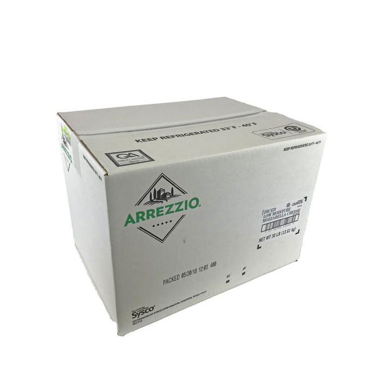 Cheese Mozzarella Low Moisture Whole Milk Diced