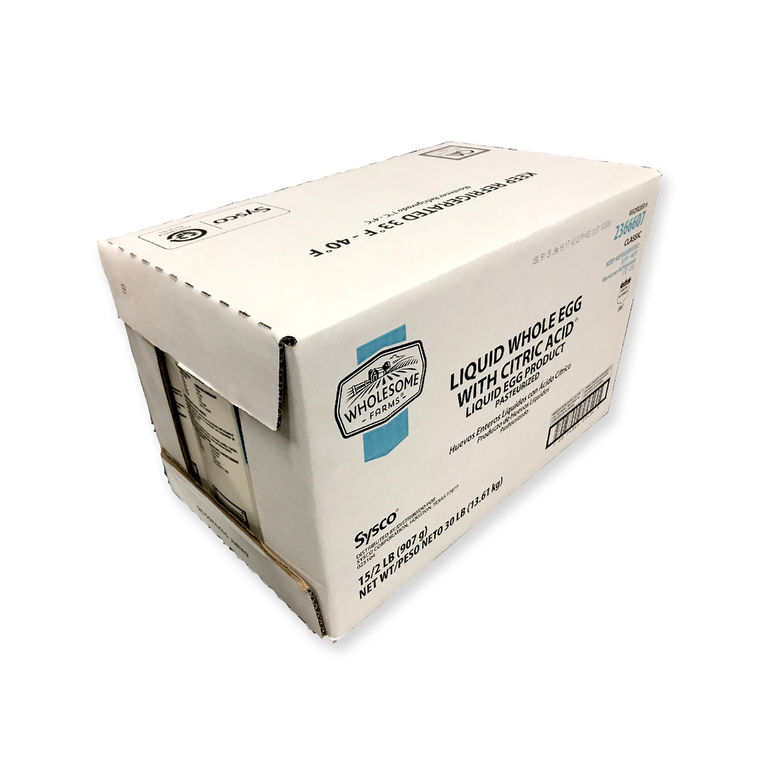 Egg Whole Liquid Fresh With Citric Acid Tran F