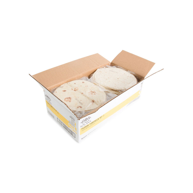 Tortilla Flour Pressed 10"