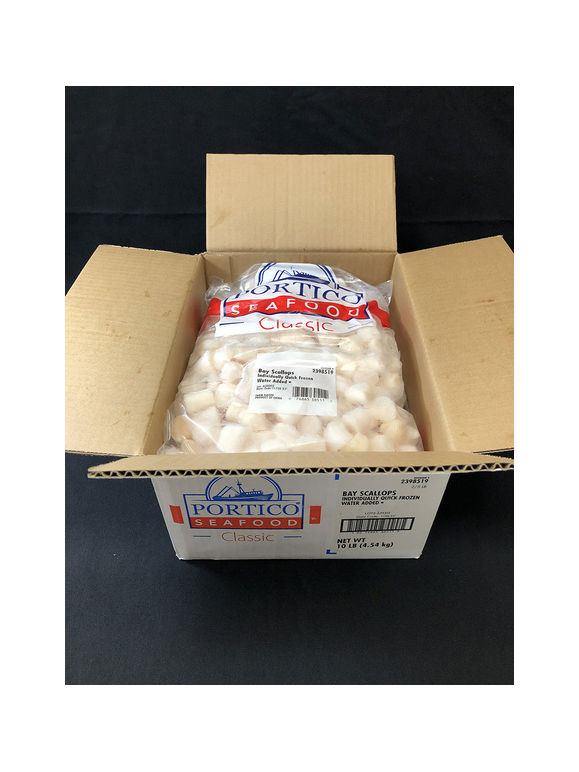 Scallop Iqf Water Added 80-120 Count Chinese