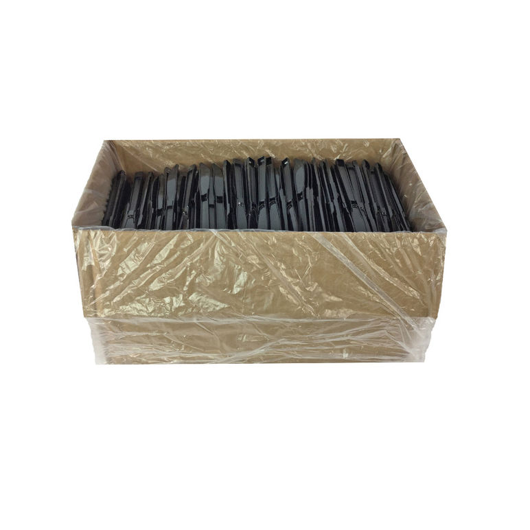 Knife Plastic Polypropylene Black Heavy Full Length