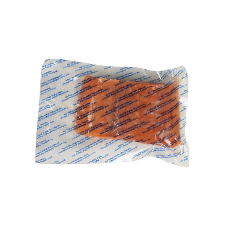 Salmon Keta Portioned Boneless Skin-on 8 Oz Chemical-free