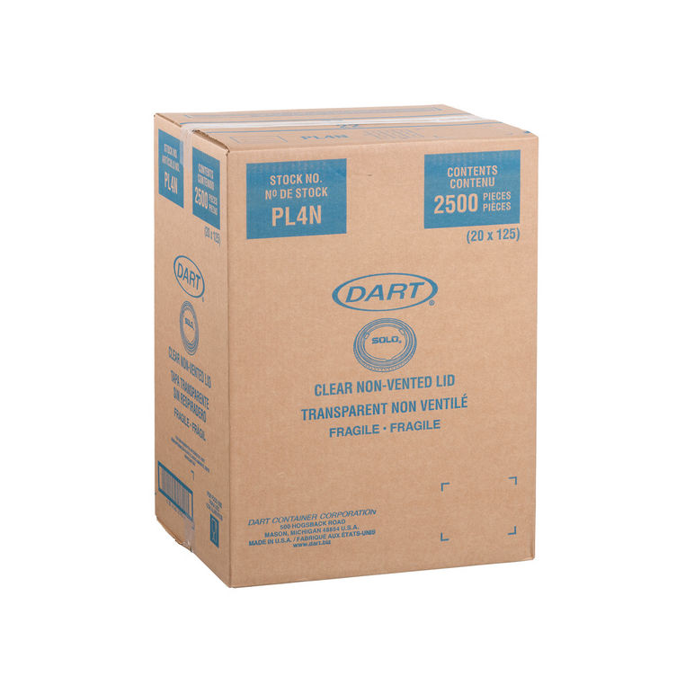 Lid Plastic For 3.25-5.5 Ounce Portion