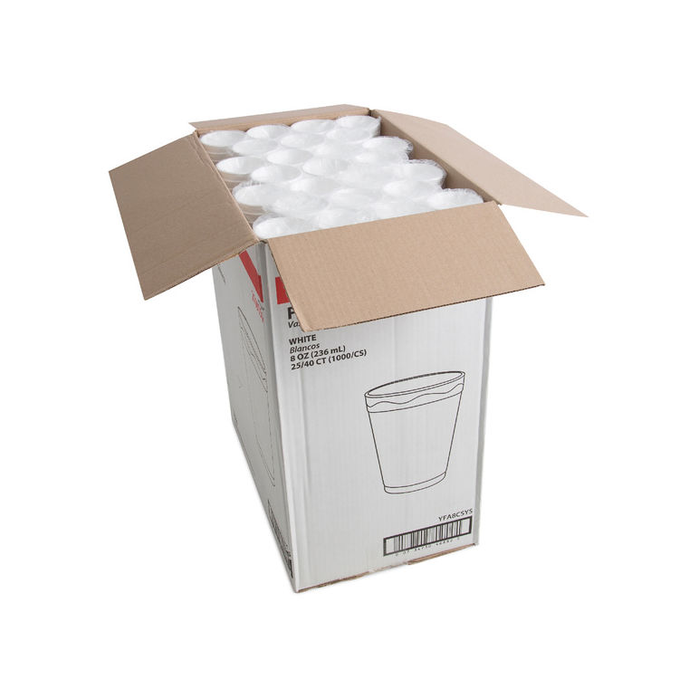 White Foam Cup 8oz