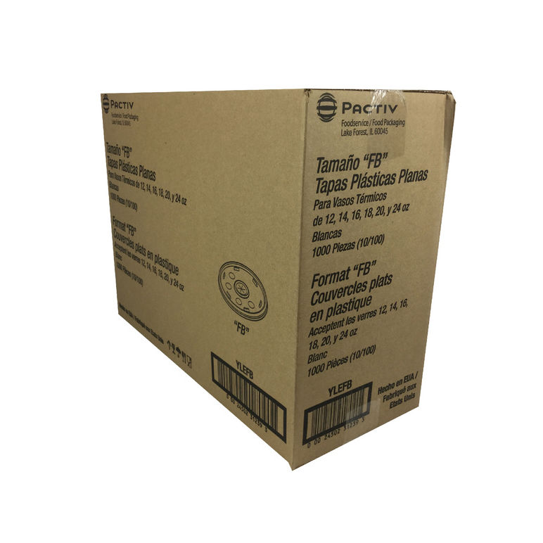 Lid Plastic Slot For 12 16 20 & 24 Ounce