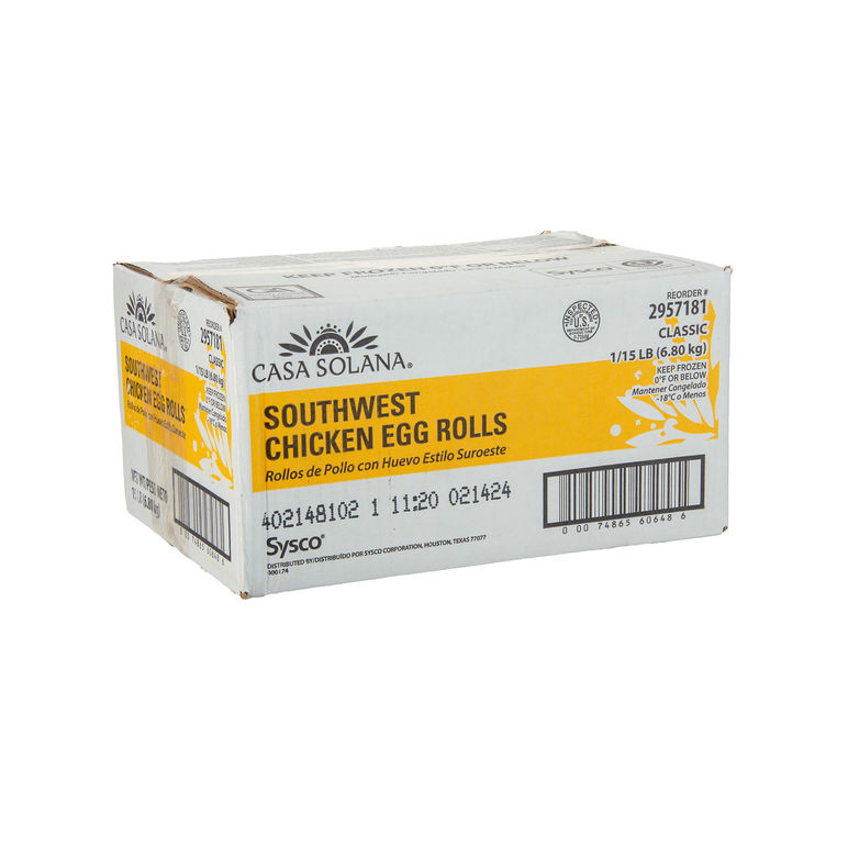 Appetizer Eggroll Santa Fe Chicken