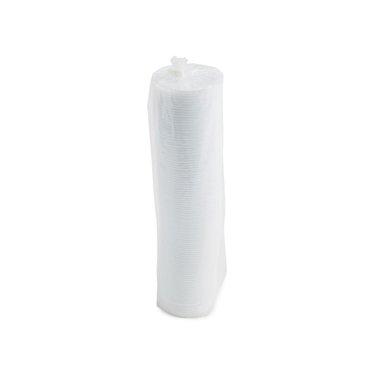 Lid Plastic Vented White 6-12 Ounce Series E