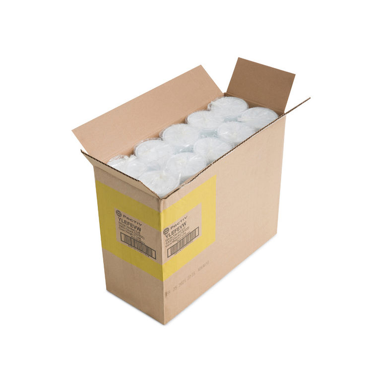 Lid Plastic Vented White 6-12 Ounce Series E