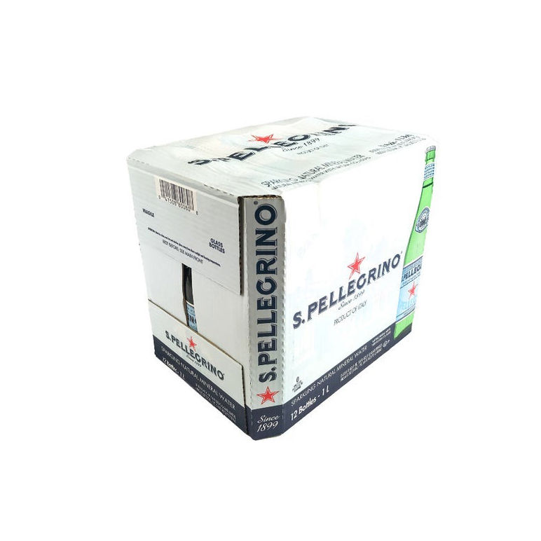 Water Sparkling Imported Mineral Glass Bottle