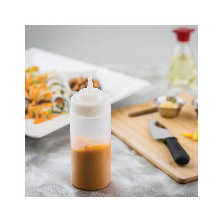 Bottle Plastic Squeeze Wide-mouth