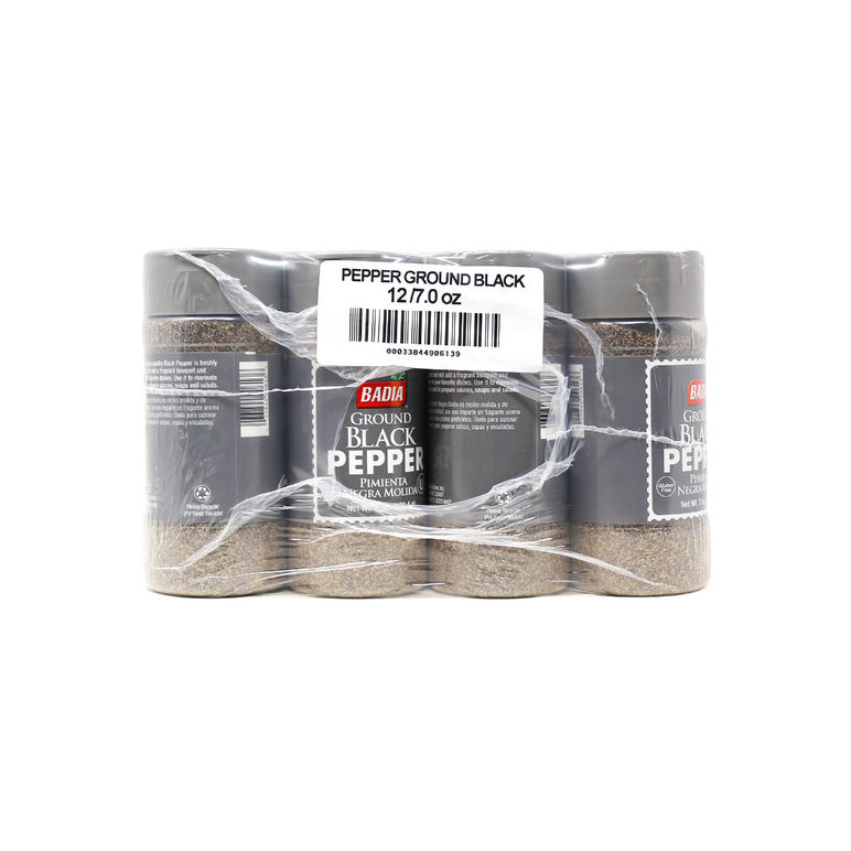 Spice Ground Black Pepper Large Retail