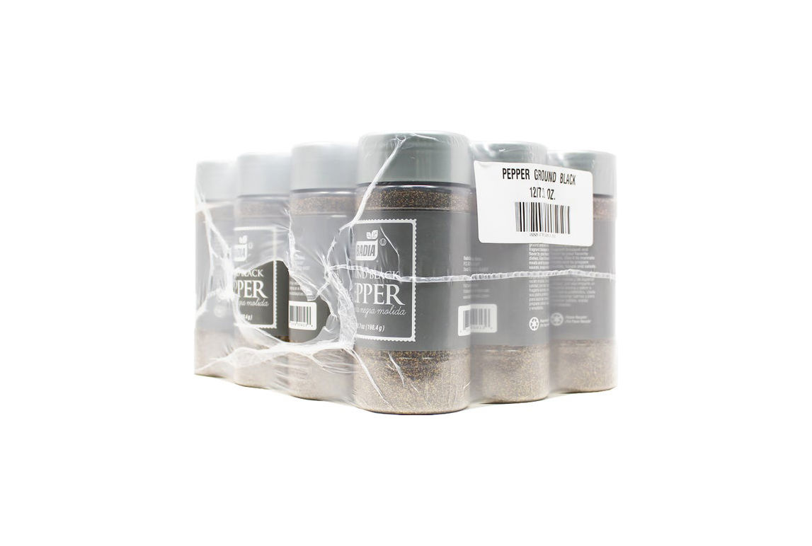 Spice Ground Black Pepper Large Retail