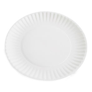Plate Paper Uncoated 9 Inch Light Weight