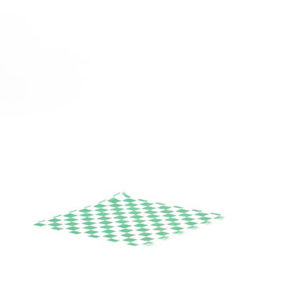 Wrap Paper 10 Inch X 10 Inch Green Check