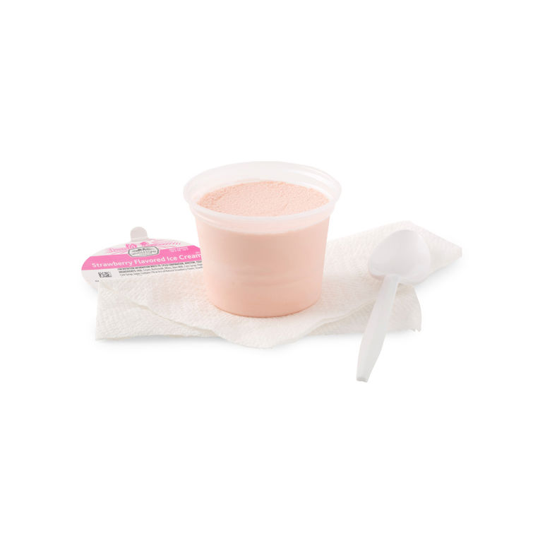 Ice Cream Strawberry Cup 4 Ounces