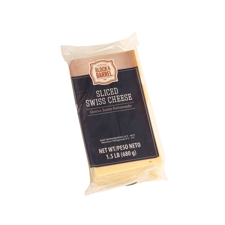 Cheese Swiss Sliced .75 Ounce