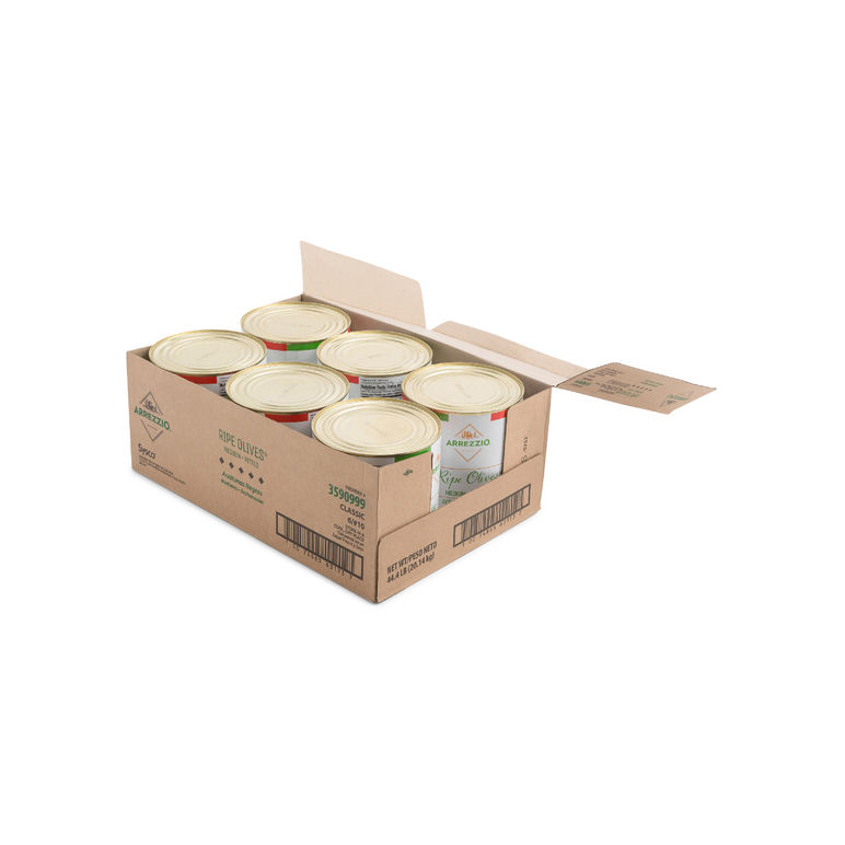 Olive Black Ripe Medium Pitted Spain