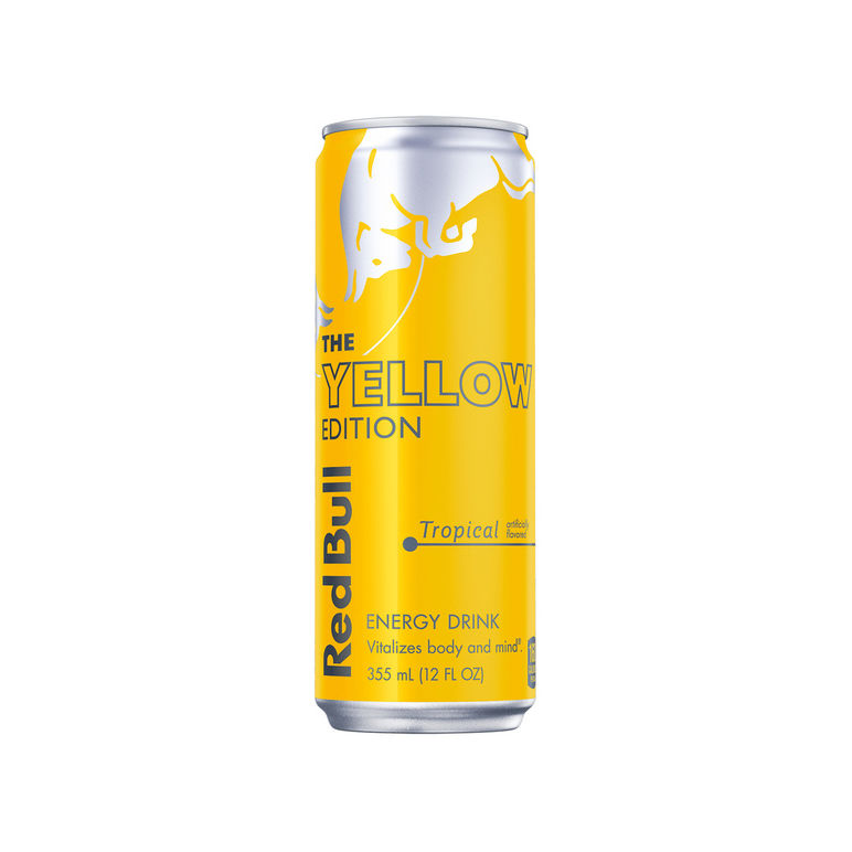 Drink Energy Red Bull Yellow Edition