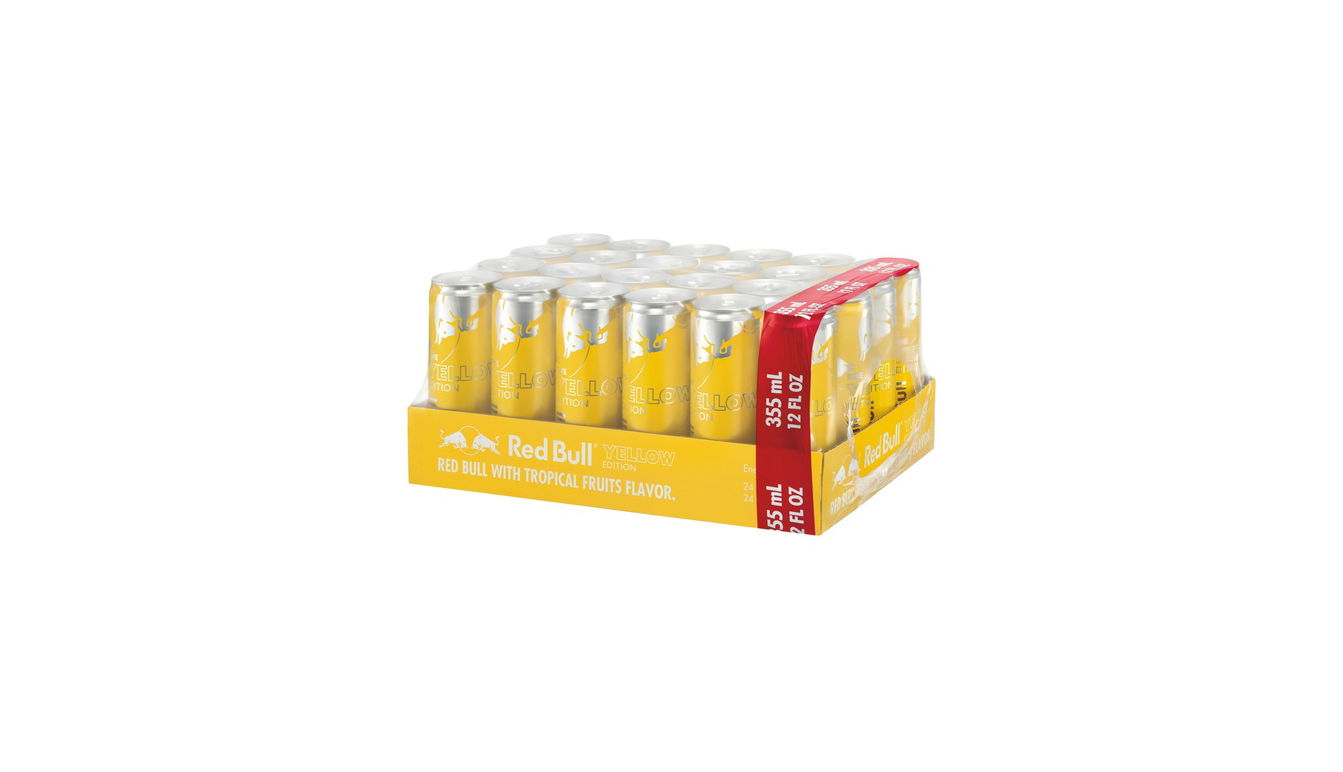 Drink Energy Red Bull Yellow Edition