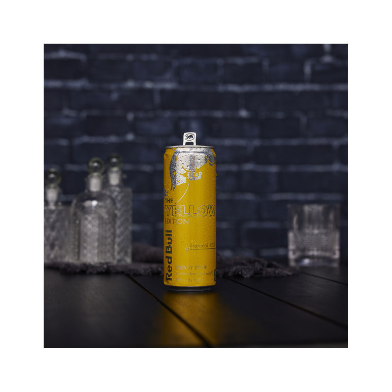 Drink Energy Red Bull Yellow Edition