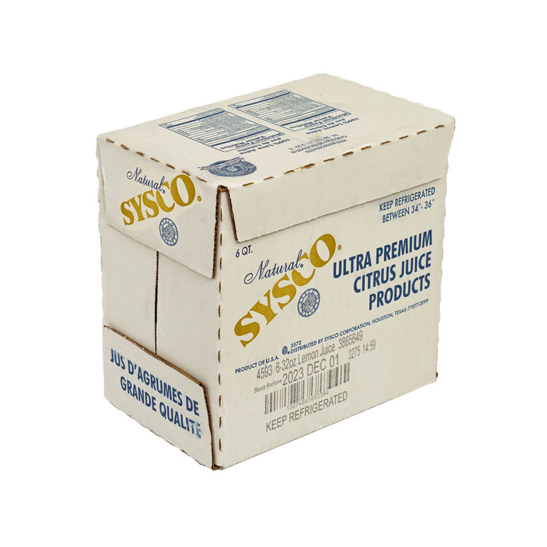 Juice Lemon Pasteurized Ultra Premium