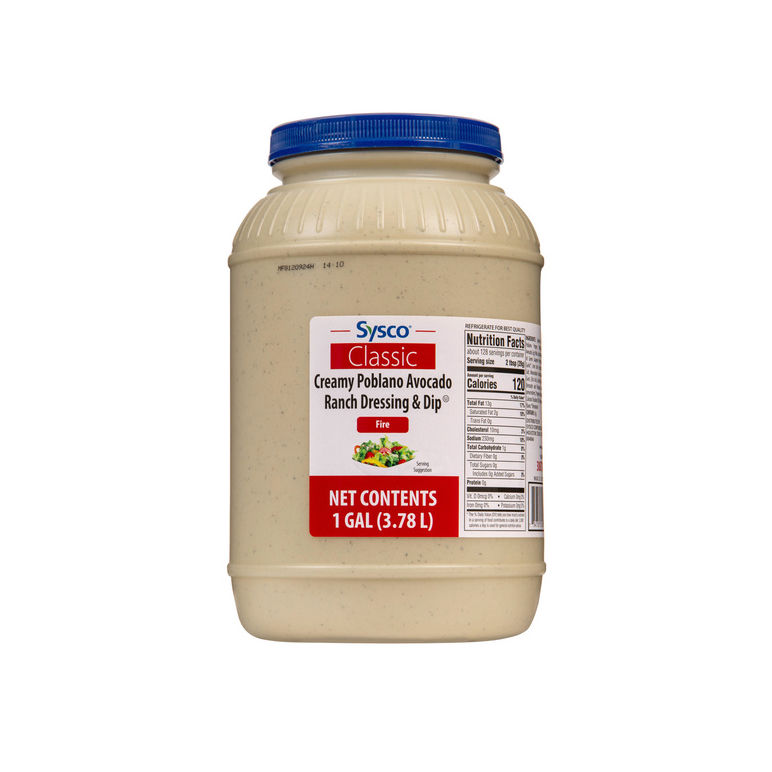 Dressing Ranch Poblano Avocado Fire