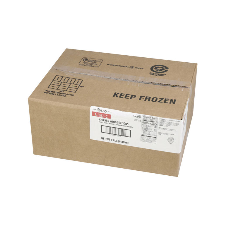 Medium Chicken Wing Breaded Precooked