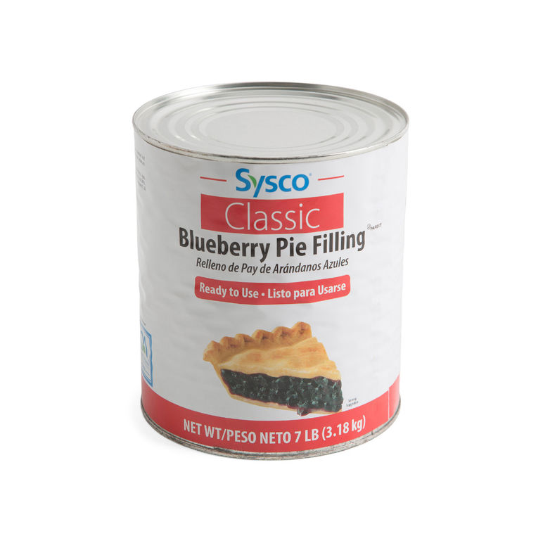 Filling Pie Blueberry