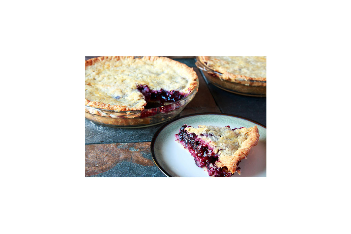 Filling Pie Blueberry