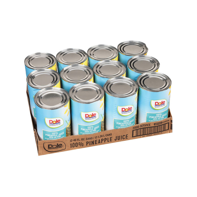 Juice Pineapple Not From Concentrate 100% Unsweetened