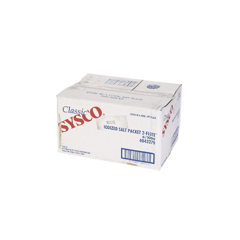 Salt Packet 2 Flute .75 Gm