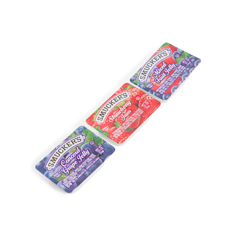 Jelly Assorted Cup Grape Strawberry & Mixed Fruit