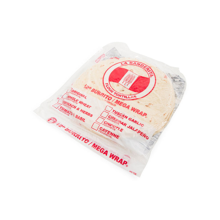 Wrap Tortilla Flour 12 Inch