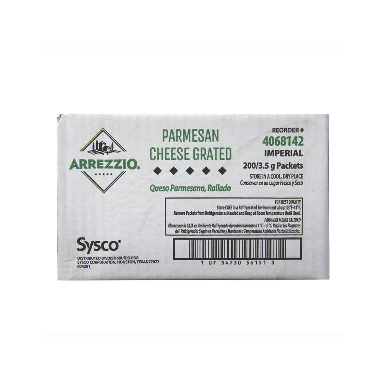 Cheese Parmesan Grated Dry Packet Usa