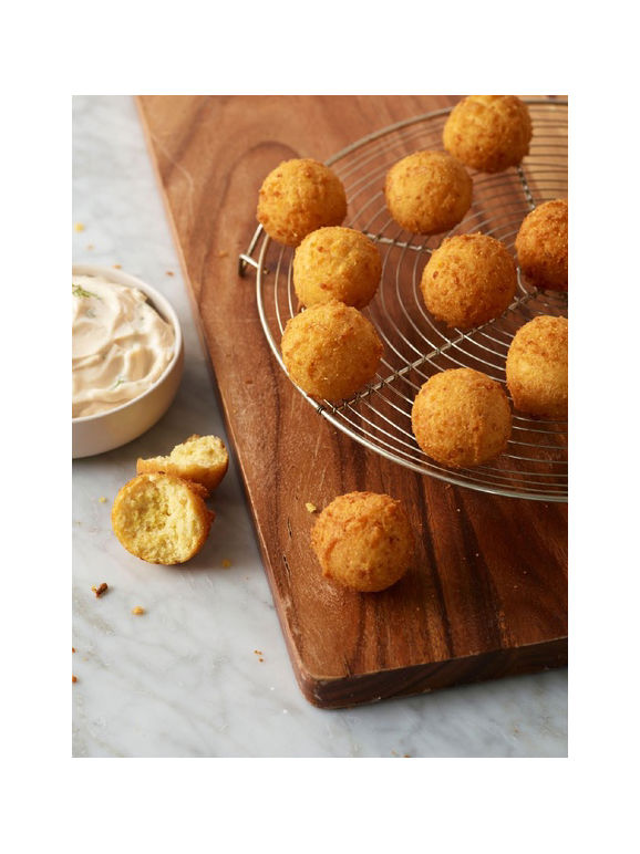 Hush Puppy Mix With Onions