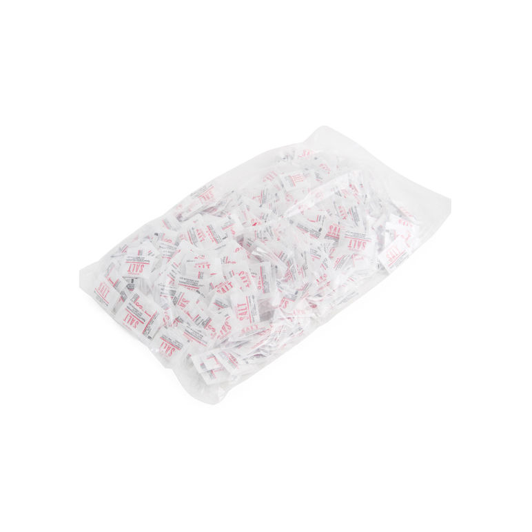 Salt Iodized Fine 0.6 Gram Packets